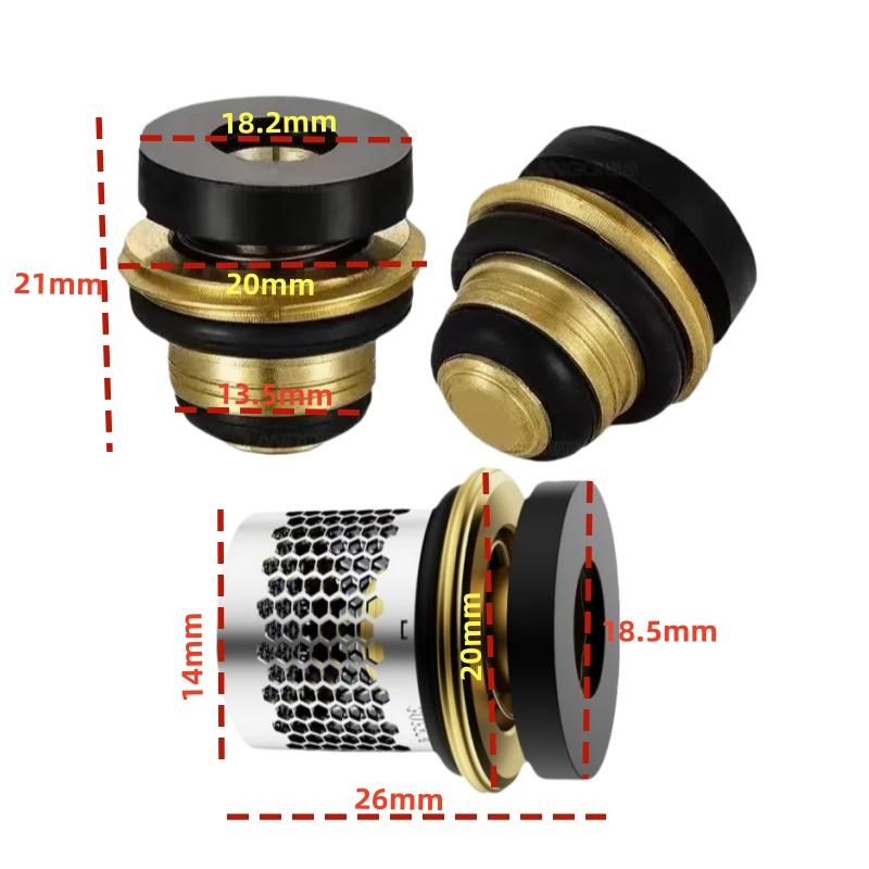 Hot 1/2/4Pcs Durable Cold Water Faucet Silicone Gasket Quick Installation Leak Proof Sealing Ring Brass Faucet Gasket