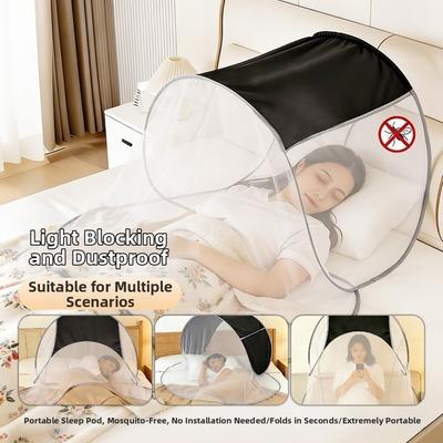 Breathable Face Head Mosquito Net High-Density Mesh Face Mosquito Protection Cover  Picnic