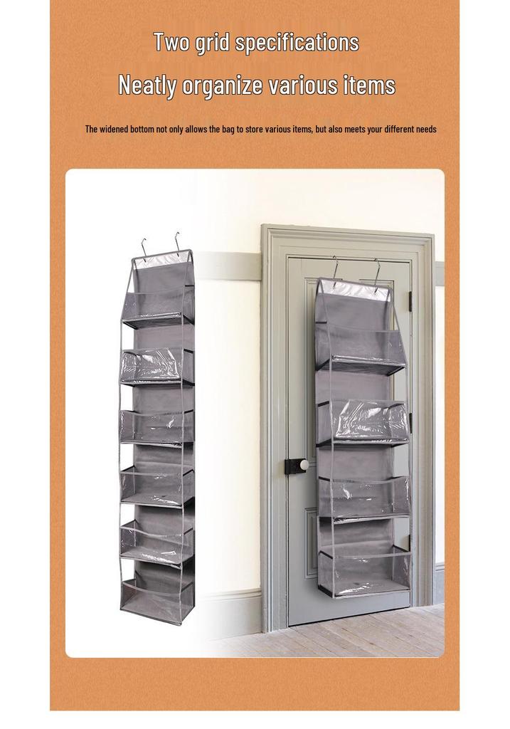 Multi-Layer Hanging Storage Bag for Toys and Sundries