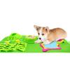 Dog Search Mat Dog Snuff Mat Washable Play Puzzle Mat Feeding Mat Interactive Toy for Pet Supplies