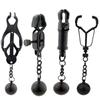28 Kinds SM Women's Stainless Steel Breast Clip Nipple Clamps Gravity Ball Weight Pendant Traction Stimulator Adult Toys 18