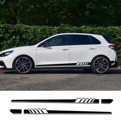 2Pcs Car Stickers For Hyundai Tucson I40 I30 I10 I20 IX35 IX20 Solaris Genesi GDi AutoAccessories Decals