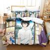 March Comes In Like A Lion Beding Set Carton Anime Thre-piece Set Adult People Kid Bedrom Duvetcover Sets Kawai High-End Premium Beding Set