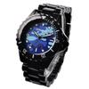 COPHA Limited Durable Quartz Officially Camouflage Blue Dial with Black Strap SWAGGER-CAMO Watch, Unisex, Edition, Diver's Design, Lightweight,