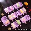 TikTok Trend: Teddy Bear Ice Cream Molds - Food Grade for Homemade Popsicles