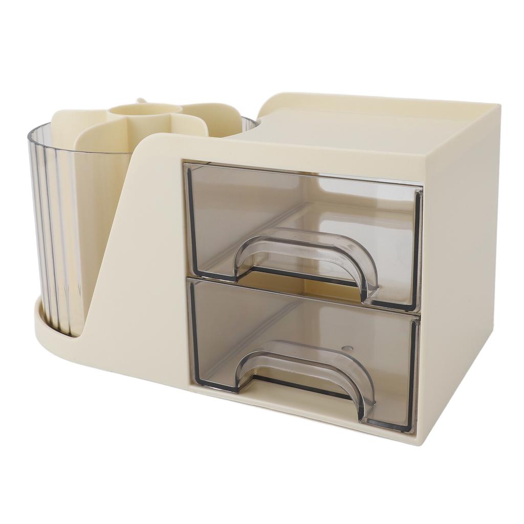Desktop   Drawer Type Rotatable Multifunctional Stationery Holder Cosmetics Storage Box