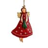 Cartoon Angel Girl Christmas Decorations Multicolor Wrought Iron Drop Ornaments Festival Accessories Handicraft