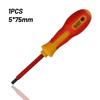 High Quality Insulated Electrical Hand Screwdriver Flat/Cross Head 1000V