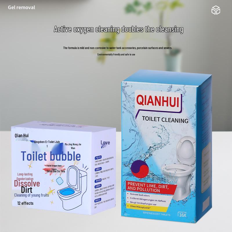 Brausender Deodorierender & Entkalkender Toilettenreiniger Flüssig