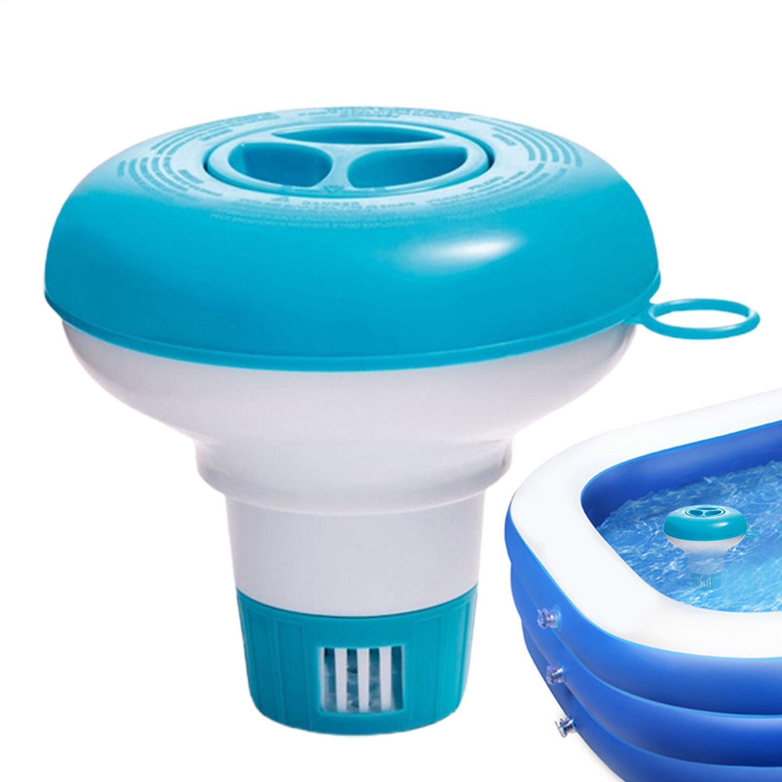 

Chlorine Dispenser for Pool Swimming Pool Floater for Chlorine Tablets Chlorine Floater for for Spas Hot Tub Water Park Indoor CHINA