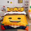 Smiling Yellow Face Design. Bedding Sets Duvet Cover Sets Duvet Covers Pillowcases(1 * Duvet Cover 2 * Pillowcases Without Duvet Insert)