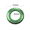 28.6mm Diameter Bike Accessories Bicycle Parts Mountain Bike Bicycle Headset Cap Shell Flat Cover O-ring Seal Bike Top Shell