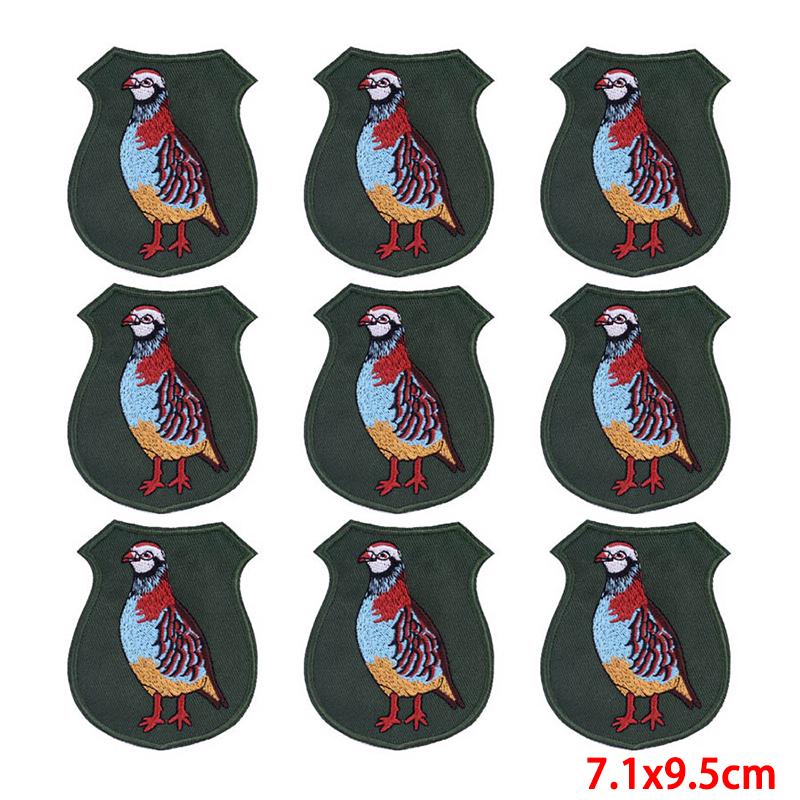 10 pezzi/lotto toppa da ricamo all'ingrosso termoadesiva sulle toppe per abbigliamento toppe su vestiti giacche decorazioni applique forniture per cucire