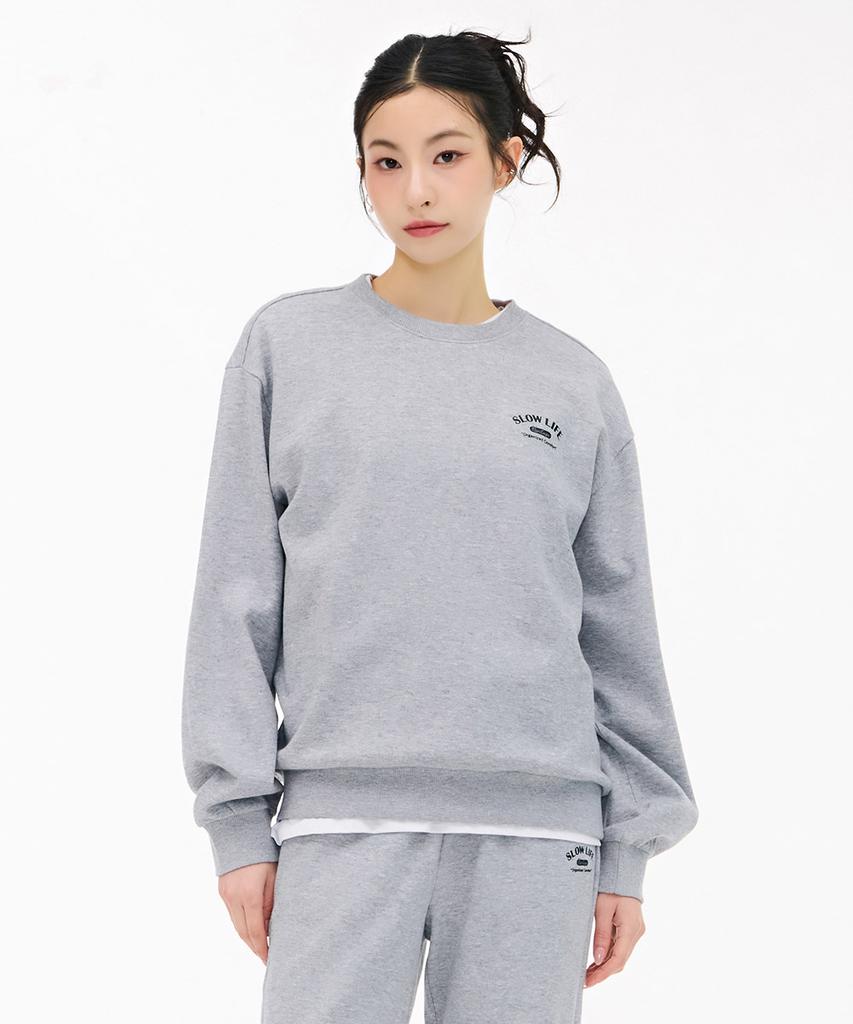 CHASECULT Unisex Essential Modern Logo Sweatshirt - Grey