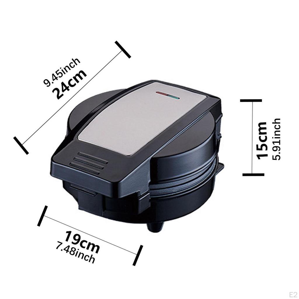 Waffeleisen 3 in 1 Antihaft-Frühstück für Versammlungen Restaurants Zuhause