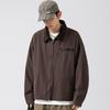 Spring and Autumn New Men's Retro Old Loose Stitching Laps Jacket