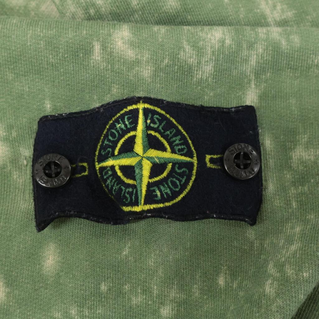STONE ISLAND [Domestically Authorized] 761561338 Daidai Dyed Pullover Hoodie/ Tops M greenUsed