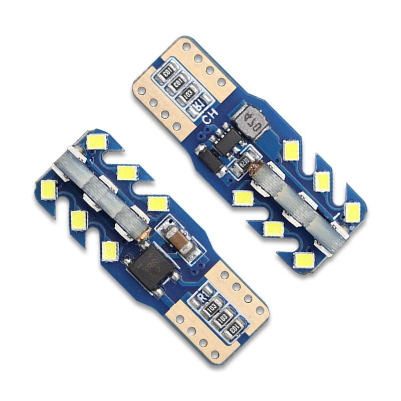 T10 Led Canbus W5W Led Bulbs WY5W 168 194 Error Free Car Interior Lights Dome License Plate Clearance Lamp 6000K White 12V
