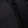 Autumn Winter Men Jacket Cotton Padded Hooded Long Sleeve Drawstring Mid-length Windbreaker for Daily Wear