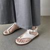 Fashion 2025 New Summer Women Modern Flat Sandals Gladiator Shoes for Women Pinch Toe Flat Heels Ladies Shoes Fashion Flats