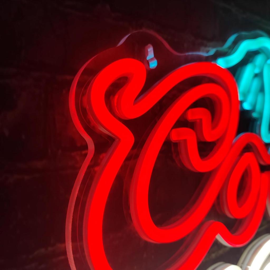Crs Light Beer Neon Sign for Bar, Man Cave, Garage, Beer Neon LED Light for Home Bar Wall Decor, Art Decoration USB Powered With Switch, Sign,