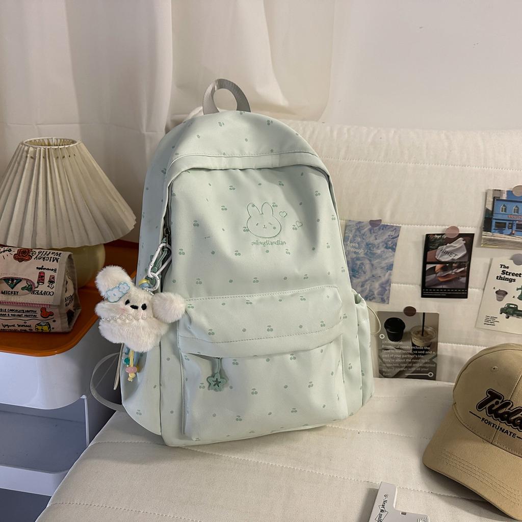 Schoolbag high value Korean cute female high school college student schoolbag large capacity ins leisure travel lightweight backpack