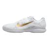 Nike Court Air Zoom Vapor 12 HC Magnolia Scarpe da Ginnastica da Uomo Bianco Platino Puro Oro Metallizzato HV1486-100