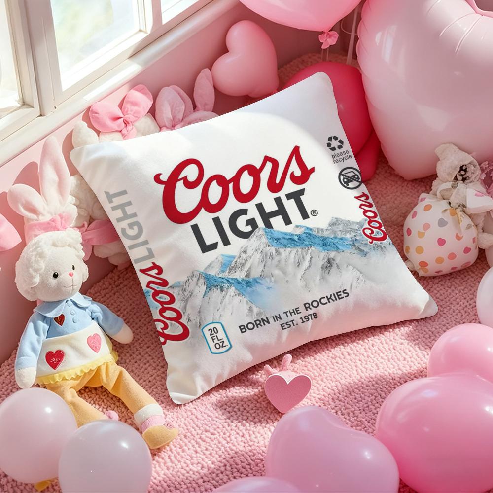 C-Coors Classic Cushion Cover Pattern Printed Pillowcase for Living Room Sofa Cushion Cover & Bedroom Decor