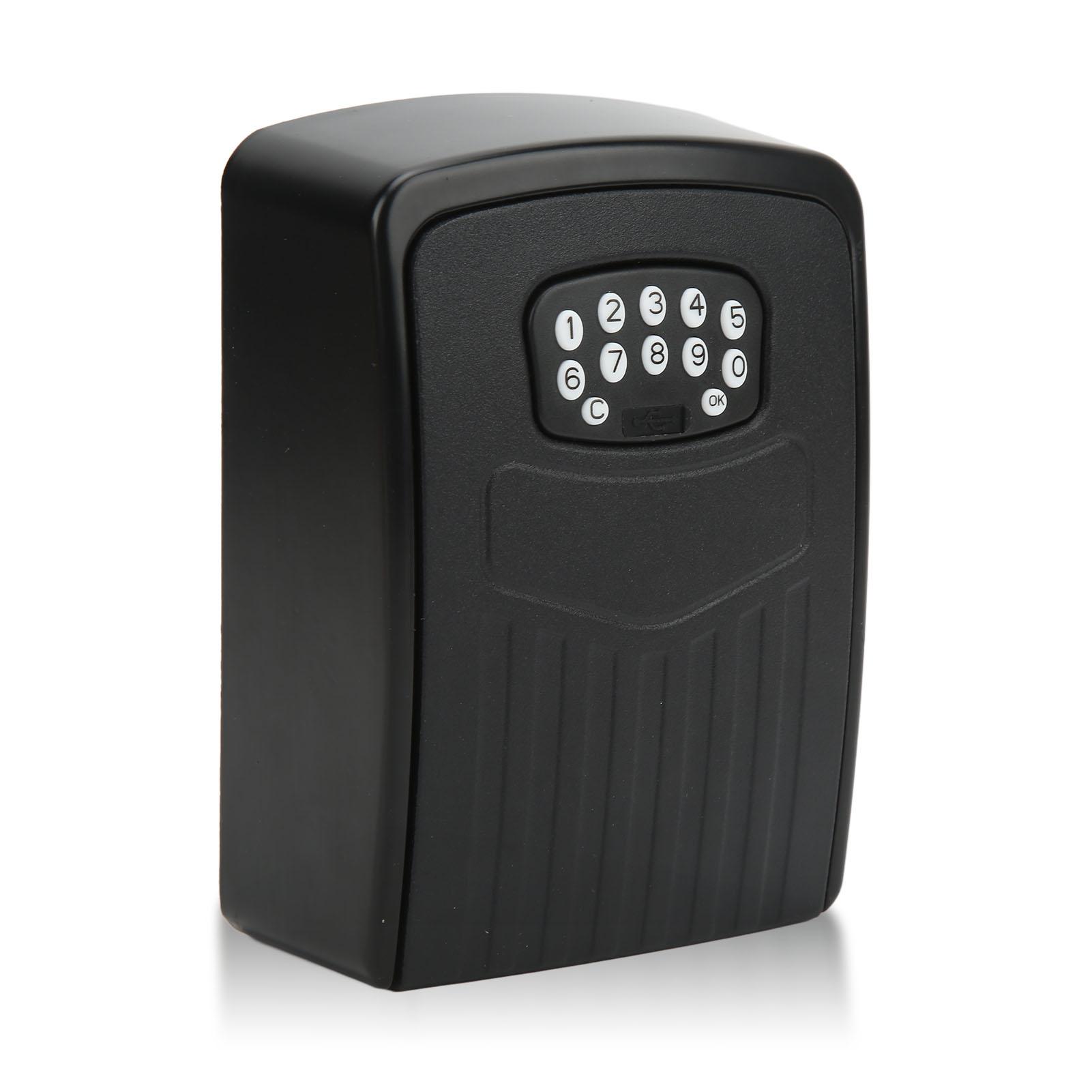 

Smart Lock Box Dynamic Password Bluetooth APP Remote High Security IPx5 Waterproof for Keys Storage