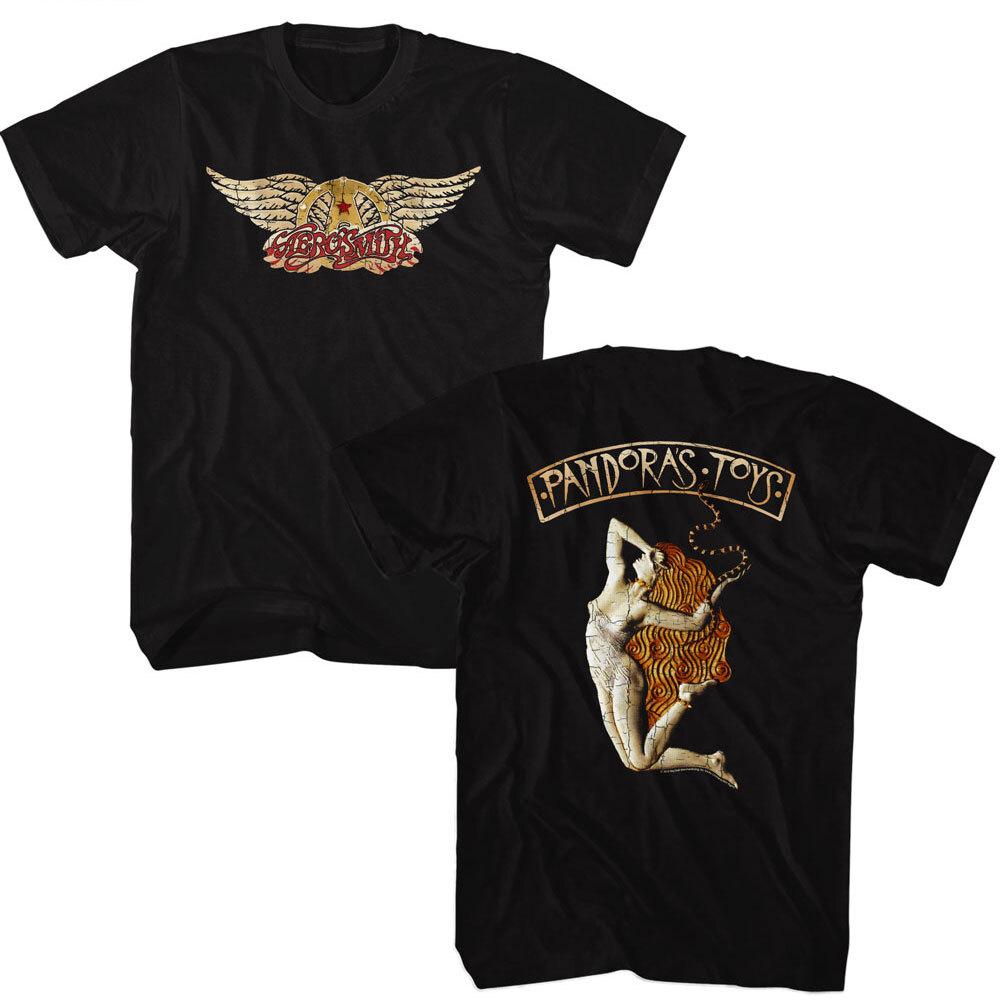 Aerosmith Freedom Icon Pandora Toys Men T Shirt Rock Band Merch S