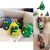 Adorable Dinosaur Backpack For Kids Durable Oxford Cloth Cute Design For Preschoolers