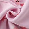 N Single Children's Clothing Girls' Pink Rabbit Sweatshirt Baby Autumn Thickened Long-Sleeved T-Shirt for Young Children Round Neck Pullover