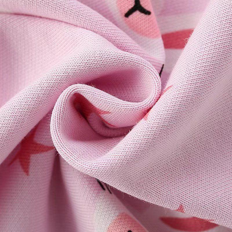 N Single Children's Clothing Girls' Pink Rabbit Sweatshirt Baby Autumn Thickened Long-Sleeved T-Shirt for Young Children Round Neck Pullover