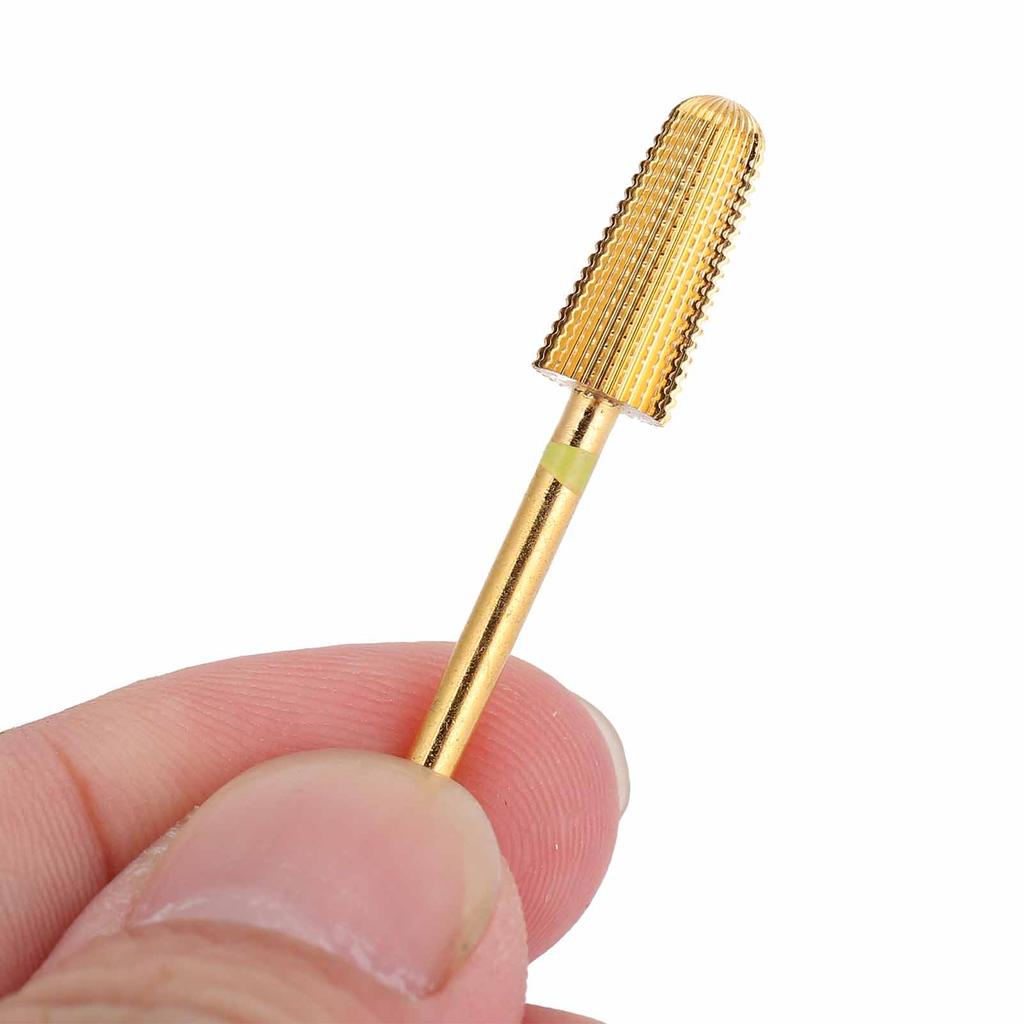 Nagelfräserbits 5 in 1 Nagelpolieren Schleifen Schleifköpfe Nagelpolierer Zubehör Konisch Flach