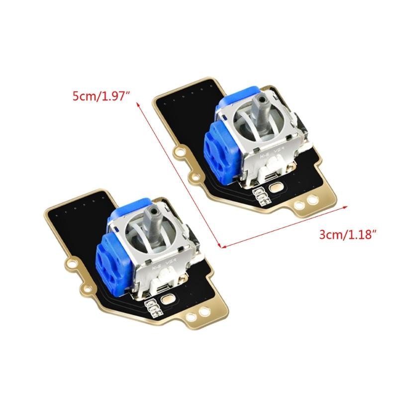 2Pc Electromagnetic Joystick Module for  Left Right Analog Stick Repair Kit Thumbstick Replacement Accessories