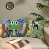 Keroro Frog Cool Gunsou Sergeant Personalized Pillow Dust Cover Bedroom Kids Party Decoration Pillowcase Birthday Children Gift