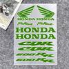 For Honda Stickers Moto Sticker Auto Body Bumper Windows Motorcycle Laptop Walls Vinyl Decal Car Tuning Accessories