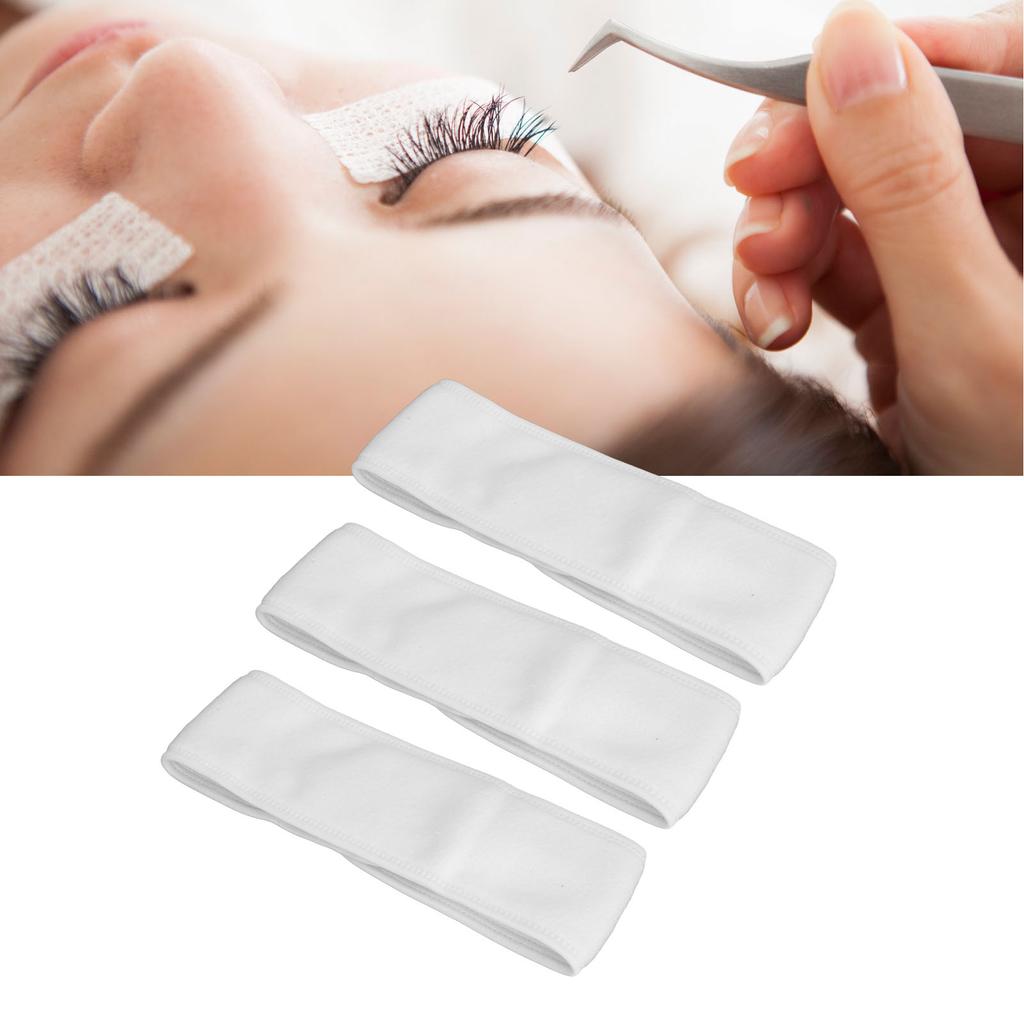 3Pcs Eyelash Extension For Band Soft Comfortable Multifunctional Lash Extension Pad Towel