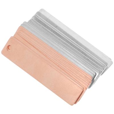20pcs Pure Zinc Anode Sheet Diy Sheet Anode Sheet Zinc Copper Sheet For Fruit Power Scientific Class Experim