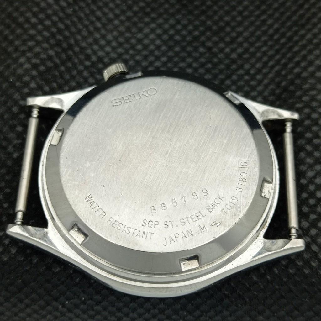 USED VINTAGE SEIKO 5 AUTOMATIC 7009A JAPAN MENS D/D BLACK WATCH 595a-a312373-2 SKU595a-a312373