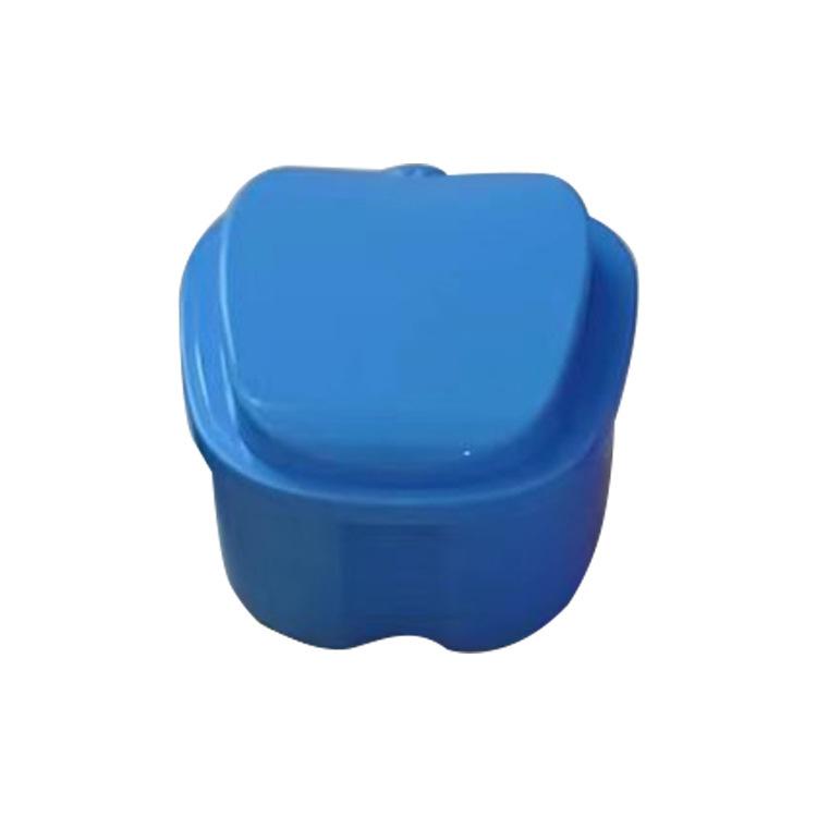 

1PC Oral Denture Care Bath Box Cleaning False Teeth Nursing with Hanging Net Container Cleaning False Teeth Bath Case StorageBox