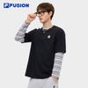 FILA FUSION Couple Cool Touch Loose Fit Short Sleeve T-Shirt