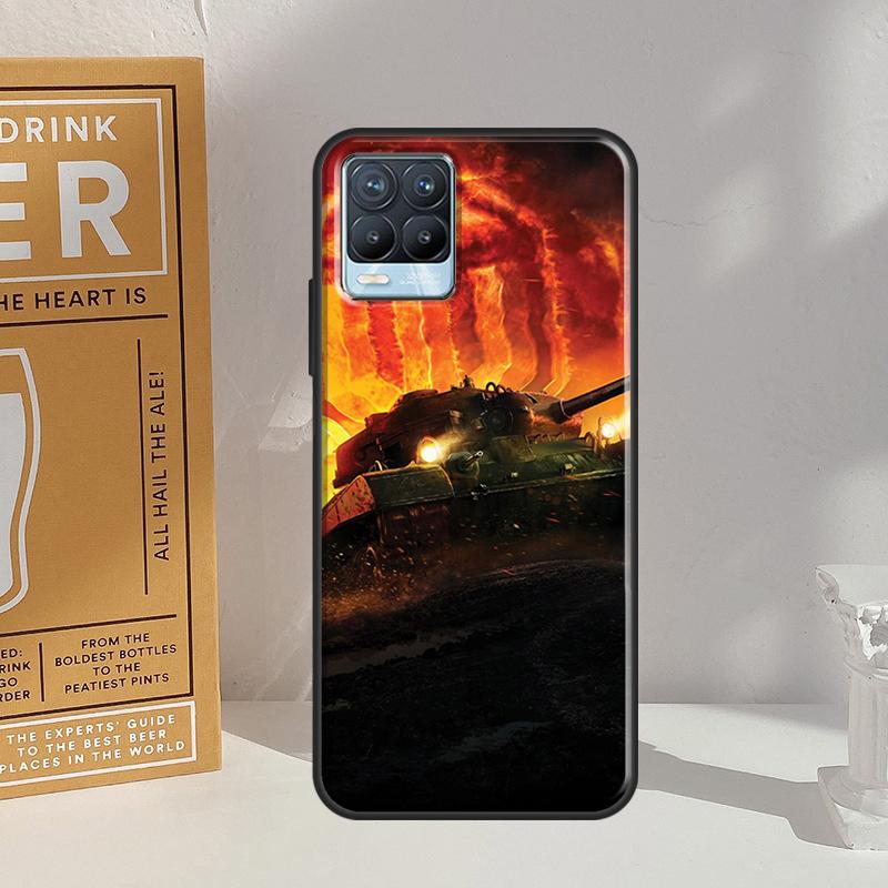 World Of Tanks Case For Realme 10 11 Pro Plus C55 C35 C33 C31 C30 C25s C21Y C15 C11 GT Neo 5 3 2T 3T Cover