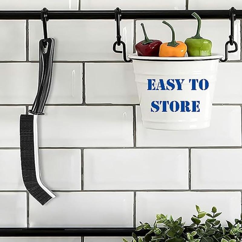 10PCS Gap Brush Toilet Kitchen Tile Bathroom Cleaning Multifunctional Window Slot Groove Dust Brush Hard Bristle Cleaning Brush