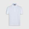 [Collar Letter Fashion Print] Spring/Summer Casual Men's Stand Up Collar Short Sleeved Polo Shirt