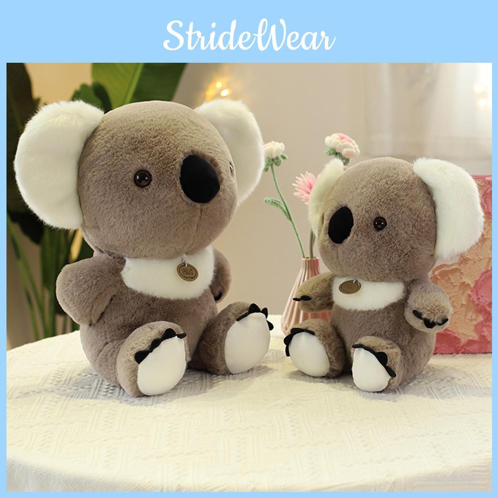 Entzückendes Koala Plüschtier Sitzende Pose Kuschelige Cartoon-Puppe Mädchen Kinder Geschenk Feiertag