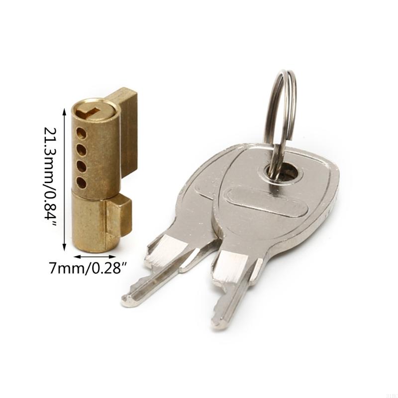 Trailer Coupling Lock with Keys Reliable Theft Prevention Sturdy Rust-resistance Compatible for Caravans RVs Truck Boats