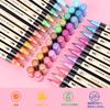 DUULEMANG Acrylic 30 Metallic Dot and Fine Metallic Markers for Ink Notebooks Markers, Colors, Colors, Tip, Waterproof, Quick-Drying, Double-Ended,
