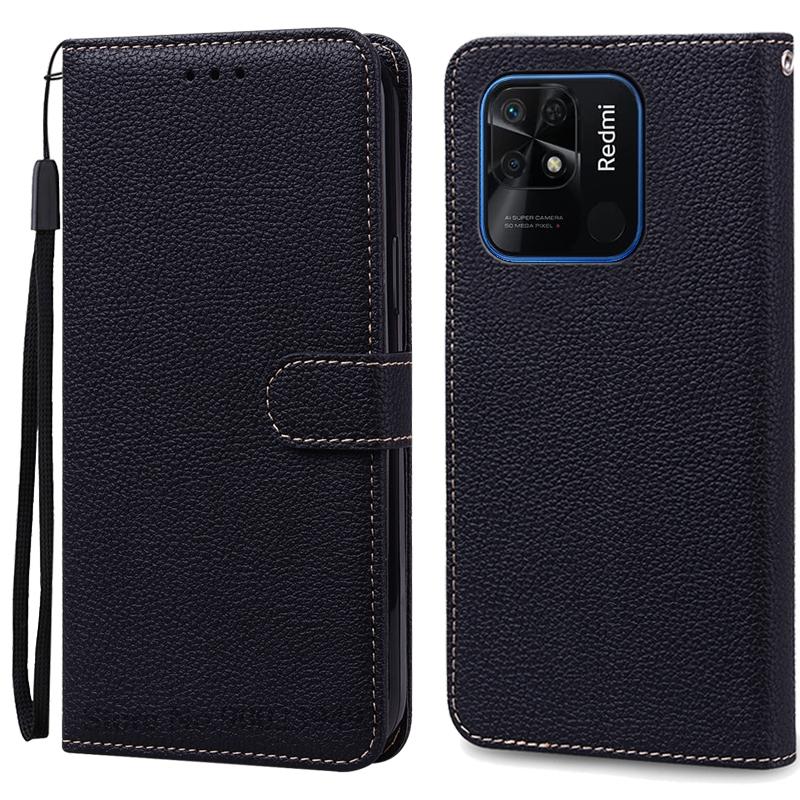 Pouzdro Redmi10C Pro Xiaomi Redmi 10C Pouzdro Měkké Kožené Peněženkové Odklápěcí Pouzdro Pro Redmi 10C Pouzdro 10 C Knižní Kryty na Telefon Coque Fundas