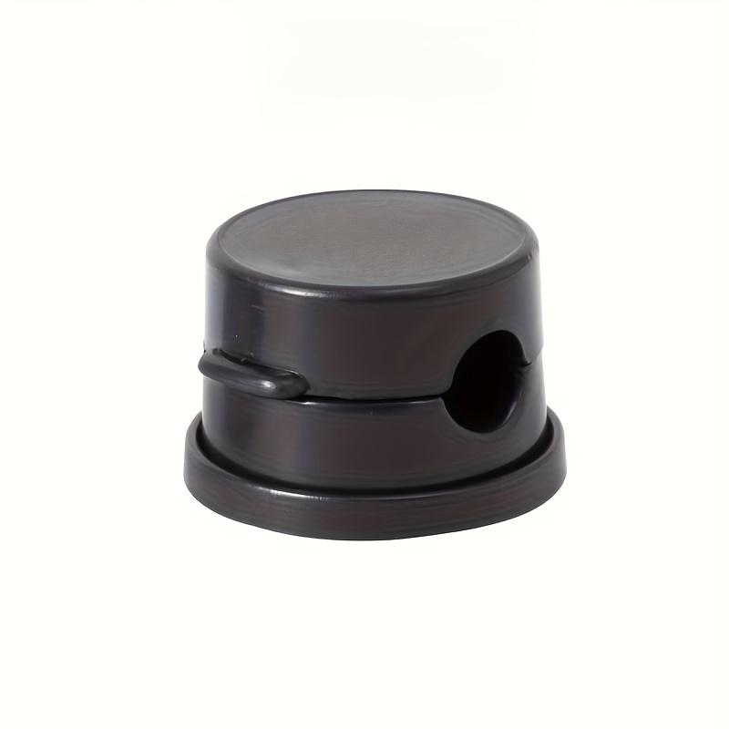 Rotating Magnetic Cable Organizers - 360° Adjustable Angle, Wall-Mounted Durable Plastic Cord Holders for Desk, Home Office & Workspace